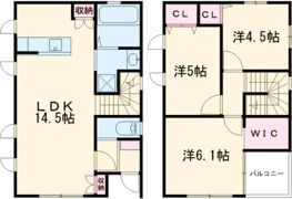 ノーブル中島の間取り画像
