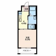 赤田南ハイツの間取り画像