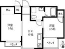 グリーンハイツ多田の間取り画像
