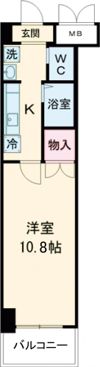 アートプラザミーの間取り画像