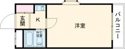 シティパレス西大寺P－5の間取り画像