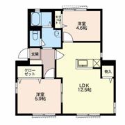 ヴィラフォンテーヌの間取り画像