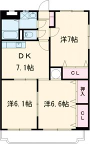 M＆T ELEVENの間取り画像