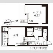 ハーモニーテラス寺崎町Ⅱの間取り画像