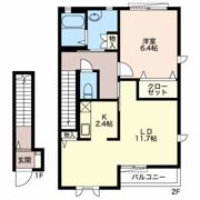 シャーメゾン勝川の間取り画像