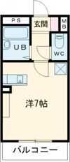フロレスタ三輪の間取り画像