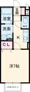 ドゥジェームの間取り画像