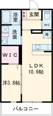 レジデンスしほうの間取り画像