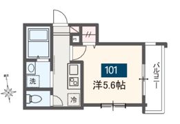 MELDIA八王子の間取り画像
