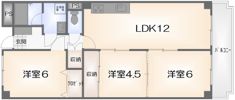 パレス千松の間取り画像