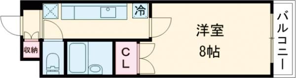 シャトー雅の間取り画像