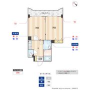 フリューゲル高砂の間取り画像