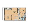 夕福マンションの間取り画像