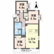Belle Blancheの間取り画像
