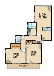 ニクセル成瀬Bの間取り画像