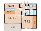 Fメゾン西島の間取り画像