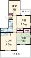 22番館の間取り画像