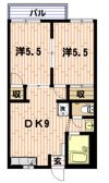 ヴェルドミールⅢ番館の間取り画像