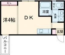 Haleleaの間取り画像