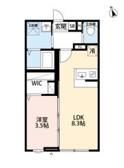 robot home 矢部Ⅱ(ロボットホームヤベツー)の間取り画像