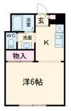 ジュネス名谷の間取り画像