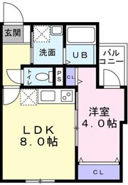 EIJU富士見台駅前の間取り画像