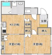 クレシータ百草の間取り画像