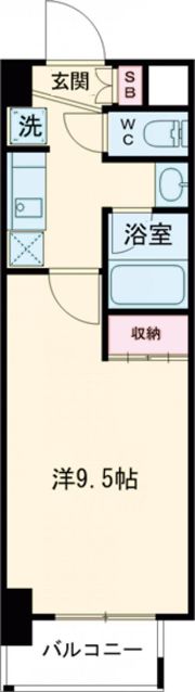 レン元町駅前の間取り画像