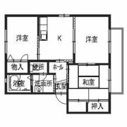 シャーメゾン貴志川の間取り画像
