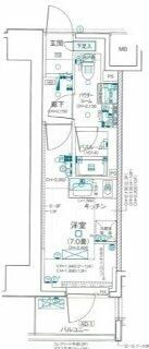 デュオステージ藤沢の間取り画像