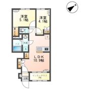 ラルーナAの間取り画像