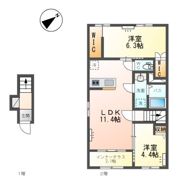 ラルーナAの間取り画像