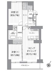 T's garden北柏 1号棟の間取り画像