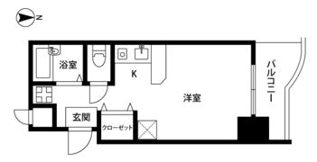 ヴェルドミール国立の間取り画像