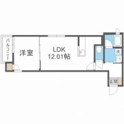 Iris Santa 二日市南の間取り画像