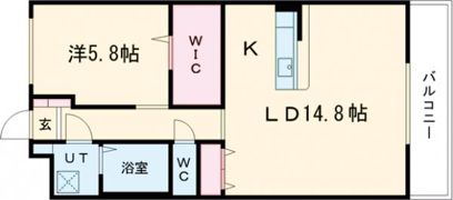 ユーミー桜の間取り画像