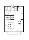 西都賀ハイツの間取り画像