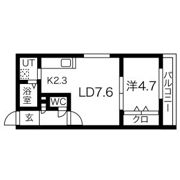 フェリスインフィニートN12の間取り画像