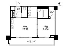 プリオーレリベルタ桂A棟の間取り画像