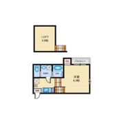 ハーモニーテラス十番町Ⅰの間取り画像
