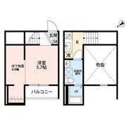 Creanjyu suzu(クレアンジュスズ)の間取り画像