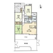 レクセルマンション武蔵野台の間取り画像