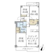 EVERTOW Colore SENGENDAIの間取り画像