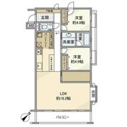 鷺沼駅前スカイマンションH・Nの間取り画像
