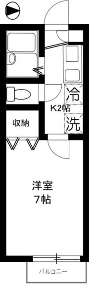 フレア・プランドールBの間取り画像