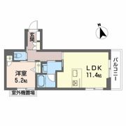 シャーメゾン コア八日町の間取り画像