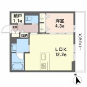 シャーメゾン コア八日町の間取り画像