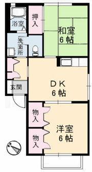 ツインピア B棟の間取り画像