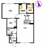 MAST日明 B棟の間取り画像