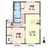 ユニゾン上富野 A棟の間取り画像